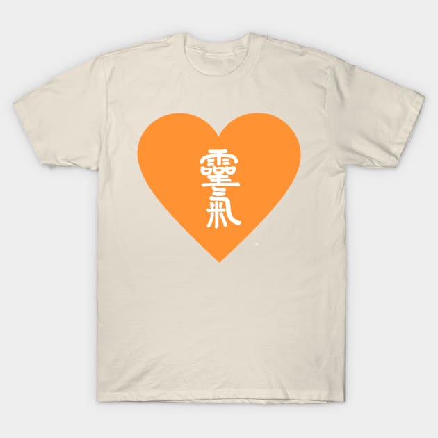 Reiki Love, Sacral Chakra T-Shirt by Heart_Creations